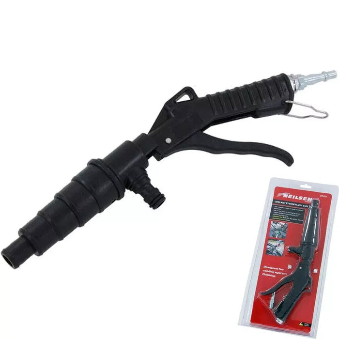 Neilsen Flushing Gun Coolant System Air Powered Cooling System Cleaning Flush