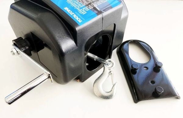 12V WINCH 6000LBS BOAT TRAILER CAR CARAVAN ELECTRIC QUAD PULLER HEAVY DUTY TD024