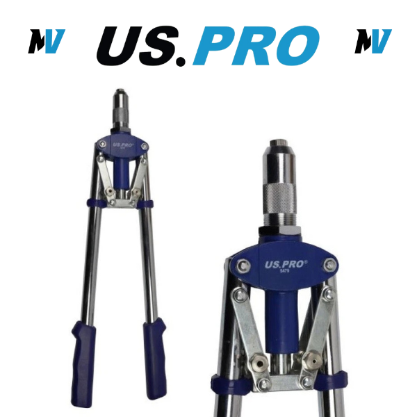US PRO Long Arm Pop Rivet Gun 18" Heavy Duty For 3.2 4.0 4.8 6.0 & 6.4mm rivets