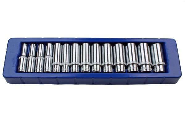 US PRO 14 Piece 3/8" Dr 6 Point Deep Metric Socket Set 8mm - 21mm 1389