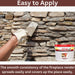 VITCAS 10 Kg Fireplace Render  Easy Application  Plaster Base Coat 1400 Degrees