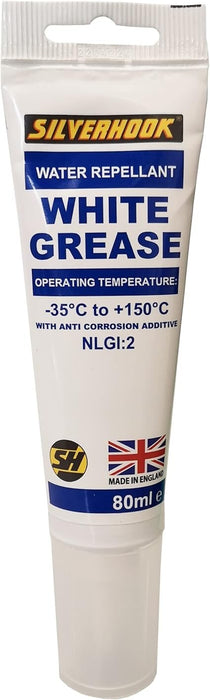 Silverhook SGPGT60, White Grease Tube, 80ml