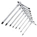 Neilsen 8pcs Long Sliding T-handle Allen Hex Key Wrench Set 2-10mm T Handle Keys