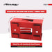 Neilsen Magnetic Disposable Glove Tissue Wipes Dispenser Holder Storage Box Red