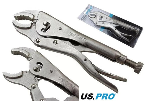 US PRO 215mm Dual Position Locking Plier Mole Grips, Clamp pliers 12mm to 45mm