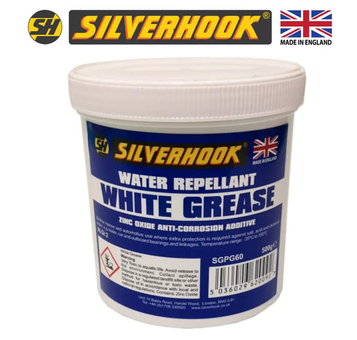 Silver Hook Water Repellant White Grease Zinc Oxide Anti-Corrosion Additive 500g