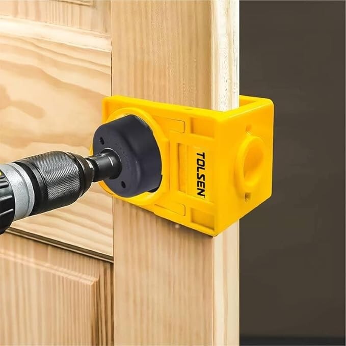 Door Lock Installation Kit Tolsen Adjustable Wooden Door Lock Fitting Tool Set