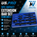 US PRO Tools 9pc 1/4" 3/8" 1/2" dr Impact Extension Bar Set For Sockets 3462