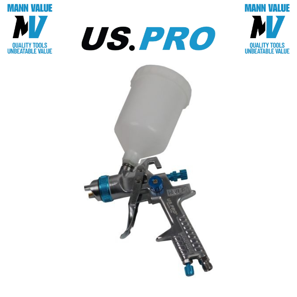 US PRO Gravity Feed HVLP Spray Gun 1.4 Nozzle 600mm Cup 8769