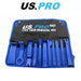 US PRO Door Panel & Trim Removal Tool 11 Piece Interior Trim Clip Tool Kit