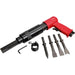 Neilsen Air Hammer Chisel Descaler Needle Gun With 4 Chisels Tool For Compressor