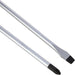 Rothenberger Long Reach 300mm Screwdriver Set Slotted 6mm and Pozi PZ2 - 80006