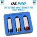 US PRO Tools 3PC 1/2" DR Alloy Wheel Impact Sockets 17, 19, 21mm 3837