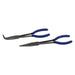 US PRO 4pc Long Nose Pliers Set Extra Long 11” / 285mm Straight Bent Angled 2093