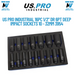 US PRO INDUSTRIAL 16pc 1/2" DR 6PT European Deep Impact Sockets 10 - 32mm 3954