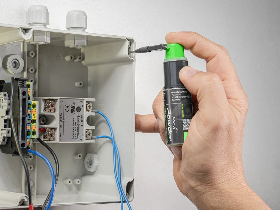 Pica Powder Deep Hole Spray Marker Chalk Marking Tool 25cm Max - 2020