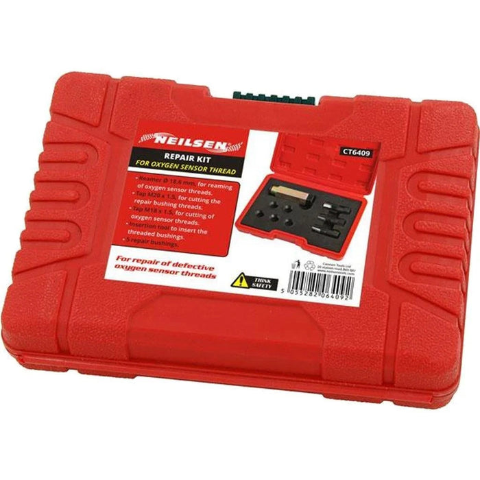 Neilsen Laser Tools Oxygen Lambda Sensor Thread Repair Tool Kit Set