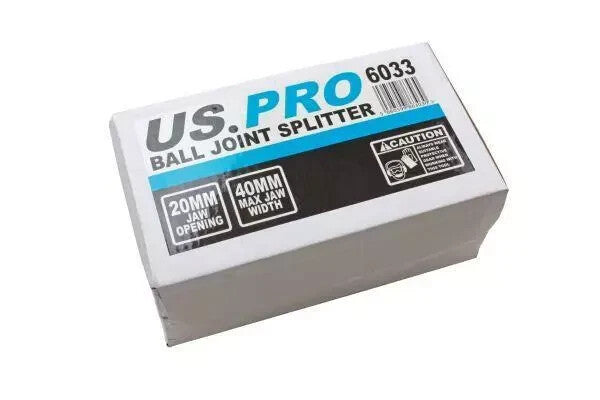 US PRO Tools Ball Joint Splitter 40mm Max Jaw Width, 20mm Jaw Opening 6033