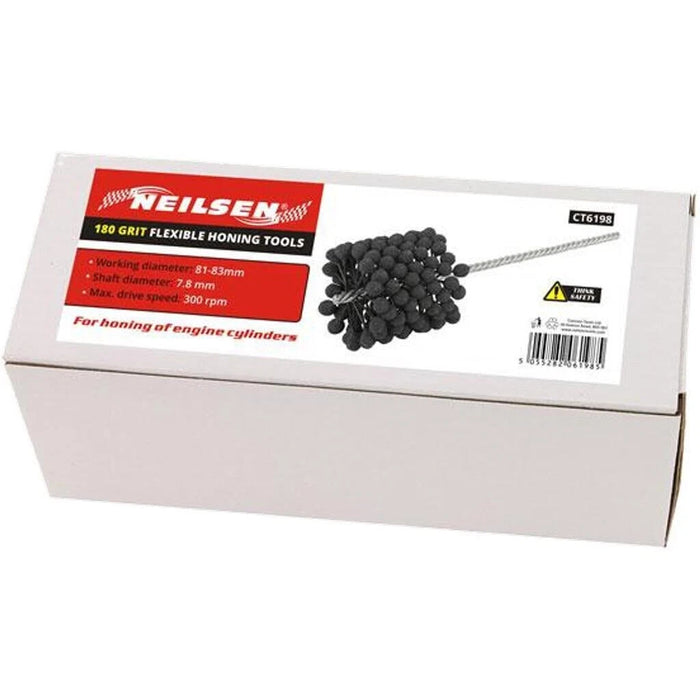 Neilsen Silicon Carbide Flexible Honing 180 Grit Engine Cylinders Tool 81mm-83mm