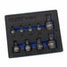 US PRO Industrial Stubby Impact XZN Spline Bit Socket Set M4-M18 3968 Sockets