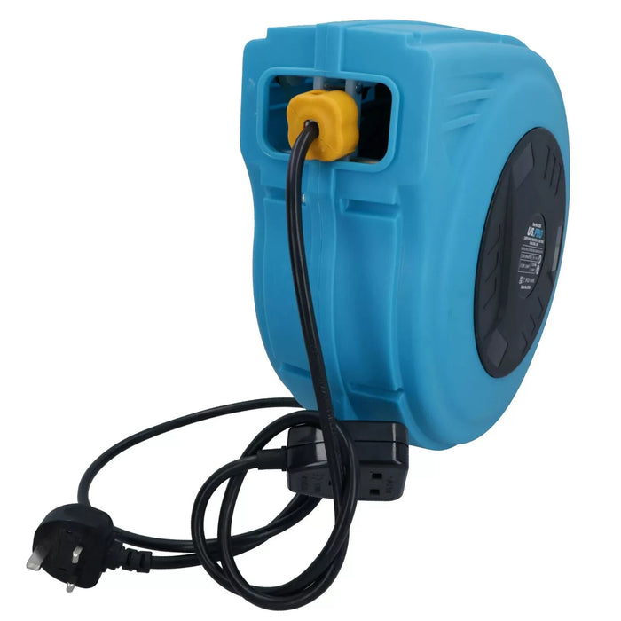 US PRO TOOLS  15mtr Wall Mounted Extension Cable Reel 230V 2300W  2309