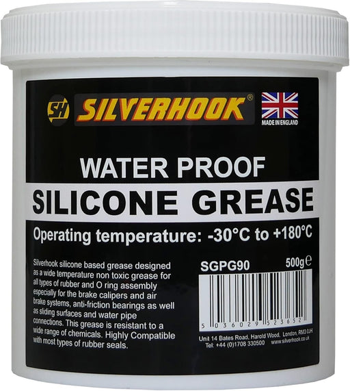 Silverhook Silicone Grease Water Proof Multi Purpose Lubricant 500g