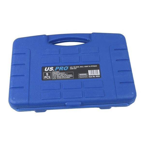 US PRO 5pc Ball Joint Splitter Separator Tie Rod End Pitman Arm Kit  6032