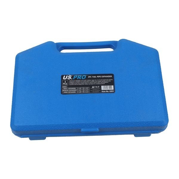 US PRO Tools 3pc Exhaust Tailpipe, Pipe Expander Set 6263