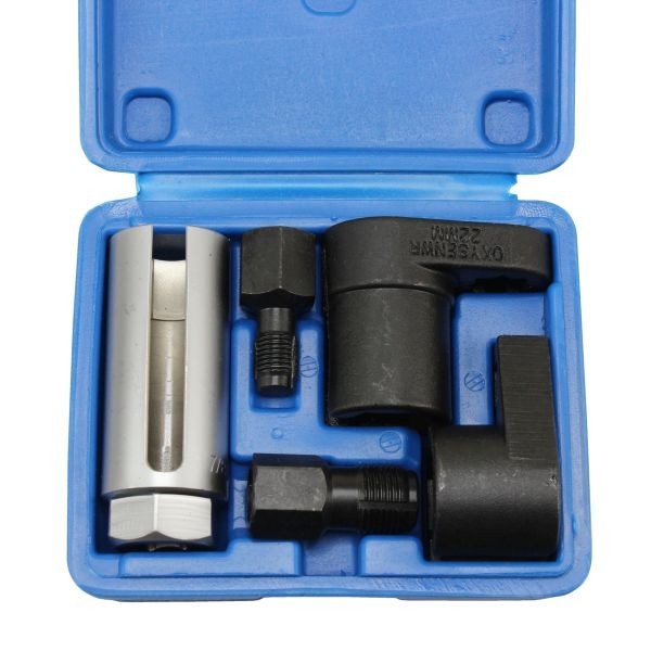 US PRO Tools 5pc Oxygen Lambda Sensor Socket, Sockets & Thread Chaser Set, 7062