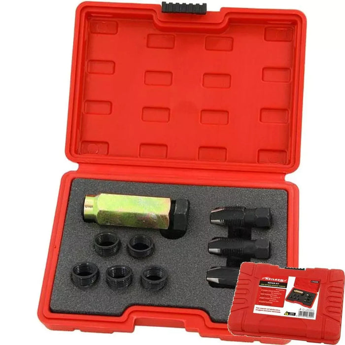 Neilsen Laser Tools Oxygen Lambda Sensor Thread Repair Tool Kit Set
