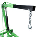 US PRO Heavy Duty Engine Crane 2 Ton Folding Hoist lift Jack Hydraulic Green