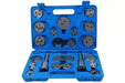 US PRO  22pc Universal Brake Piston Caliper Wind Back Tool Kit 6216