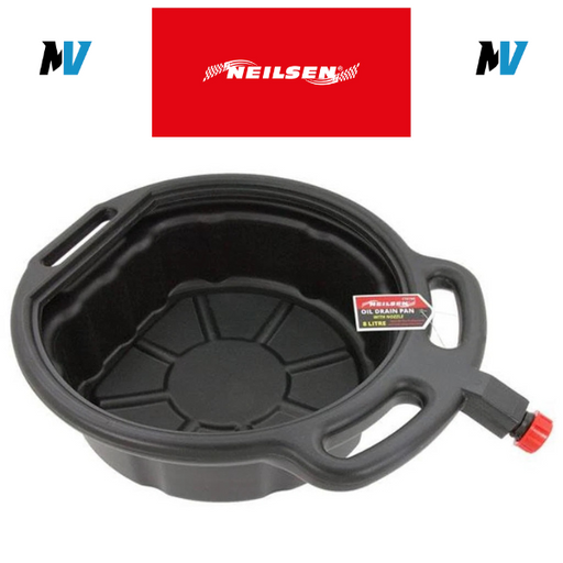 Neilsen Oil Drain Pan Coolant & Gearbox Drain Pan Tray Vehicle 8L Capacity HD
