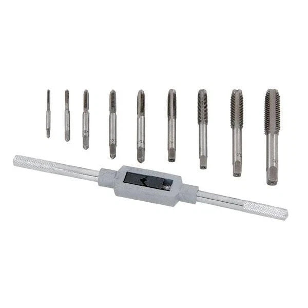 10Pc Tap Set Metric Wrench Cutter Re-Threading Set M2.5-M12 1467