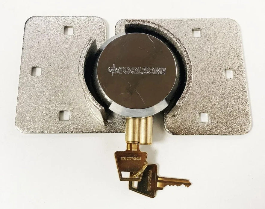 VAN HIGH SECURITY PADLOCK & HASP SET DOOR 73mm  GATE SHED VAN HIGH SECURITY