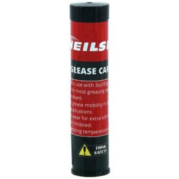 Neilsen Manual Grease Gun Lever Pistol Grip 120cc Cartridge Type Flexi Hose