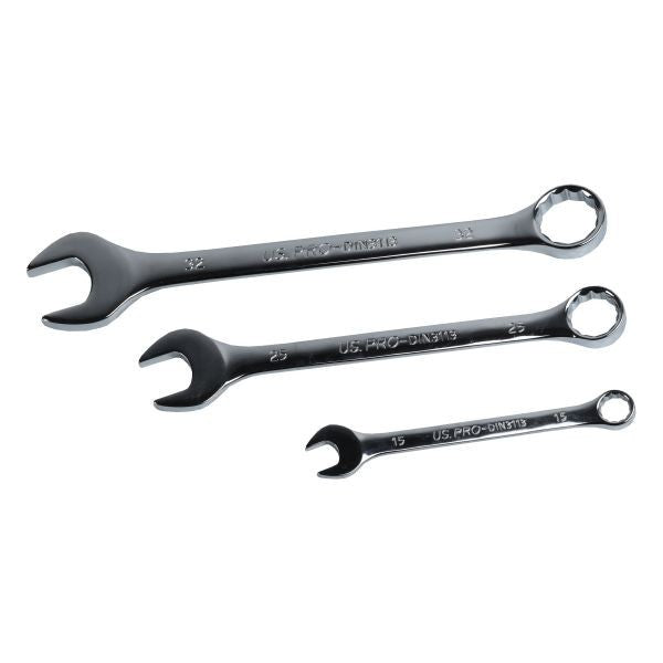 US PRO 25pc Metric Combination Spanner Wrench Set 6 - 32mm 3232