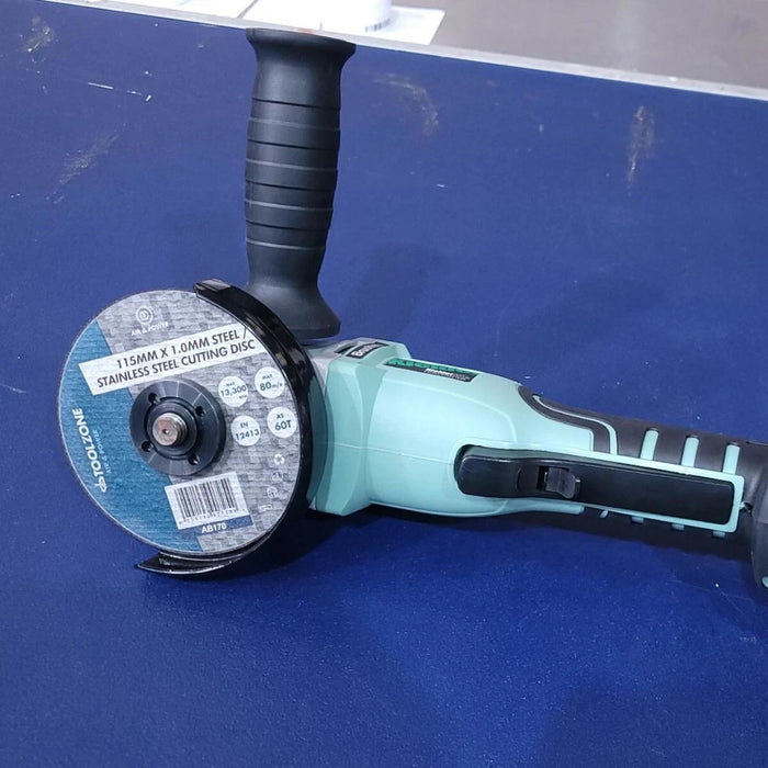 50 Cutting Discs 115 X 1 X 22.22mm Steel INOX Stainless Iron Metal + Storage Tin