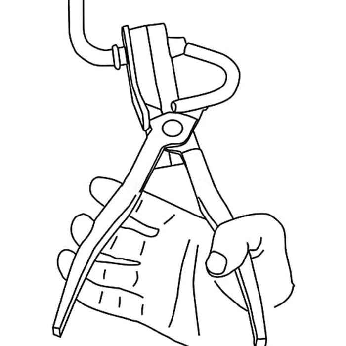 US PRO Exhaust Hanger Removal Pliers For Removing Rubber Mounting Rings