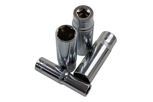 US PRO 14 Piece 3/8" Dr 6 Point Deep Metric Socket Set 8mm - 21mm 1389