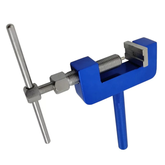Motorcycle Chain Breaker and Riveting Tool, Heavy Duty Chain Splitting Kit