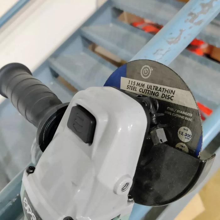 50 Cutting Discs 115 X 1 X 22.22mm Steel INOX Stainless Iron Metal + Storage Tin