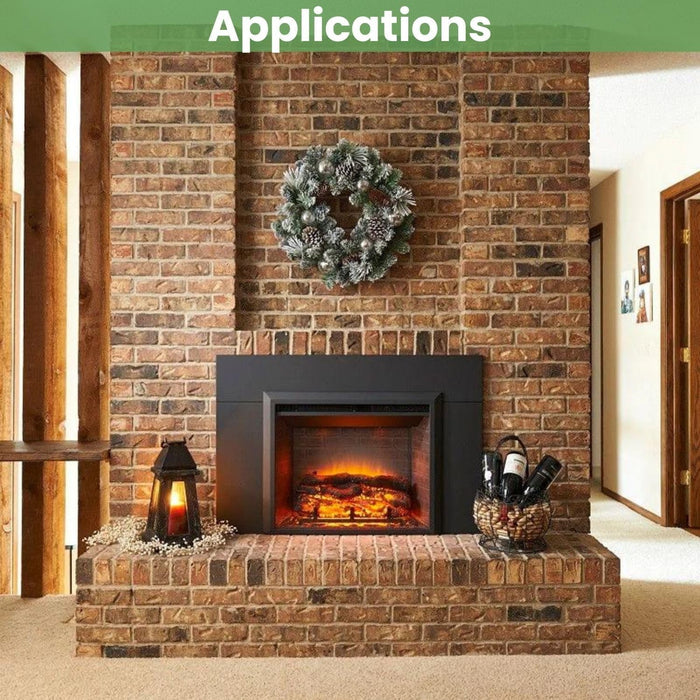 Vitcas Heat Resistant HB60 Adhesive 10kg, Up To 750°C,For Pizza Ovens, BBQ Grill
