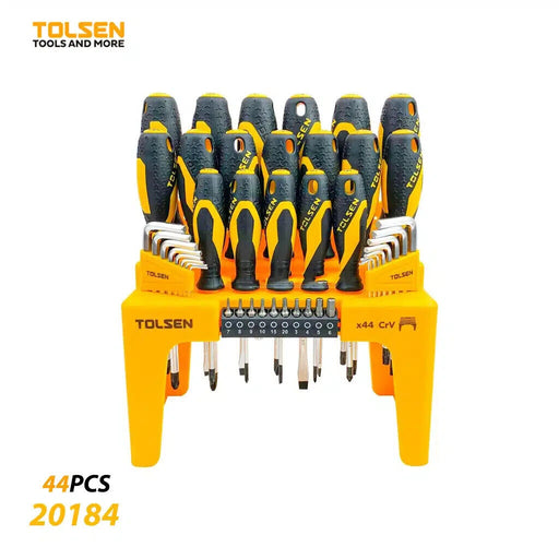 44Pcs Magnetic Screwdriver Set / Hex Key Set With Stand, Tolsen 20184