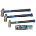 US PRO Tools 3PC Ball Pein Hammer With Fibreglass Handle 8, 16, 32oz 4543