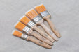 Hamilton Flat Paint Brushes Fine Tip Emulsion Gloss Varnish Stain - Pack of 5