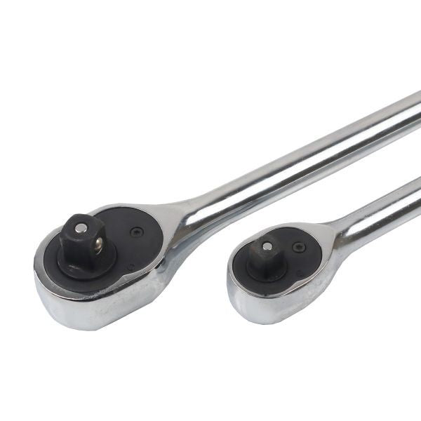 US PRO Tools 2pc Extra Long Ratchet Set 3/8" & 1/2" Drives 4208