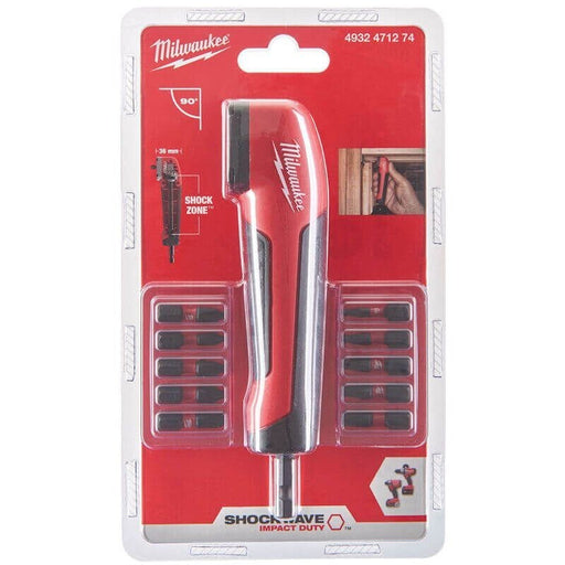 Milwaukee 4932471274 11 Piece Shockwave Impact Duty Right Angle Attachment Set