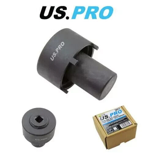 US PRO Tools Ford Transit Impact Rear Hub Nut Socket 4 Point 1/2" DR 3417