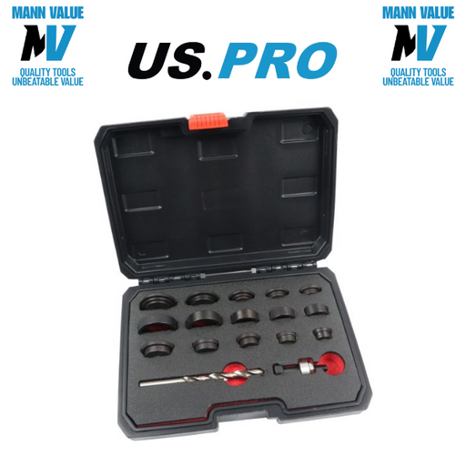 US PRO Parking Sensor Hole Cutter Set 17mm/32mm PDC Bumper Hole Punch